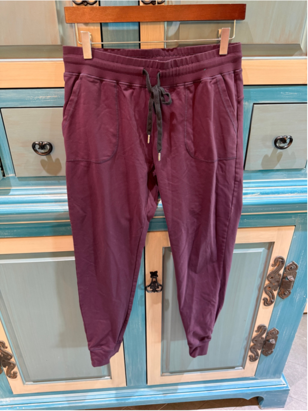 Women's Zyia Active Unwind Joggers in Plum